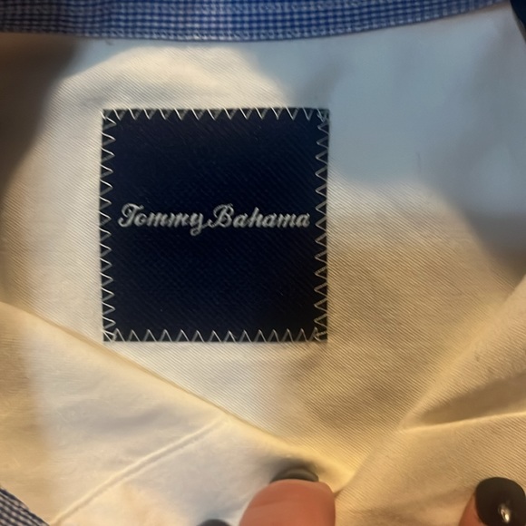 Like new Tommy Bahama Men's Shirt Size Large Button Up Long Sleeve Casual dress - Picture 4 of 9